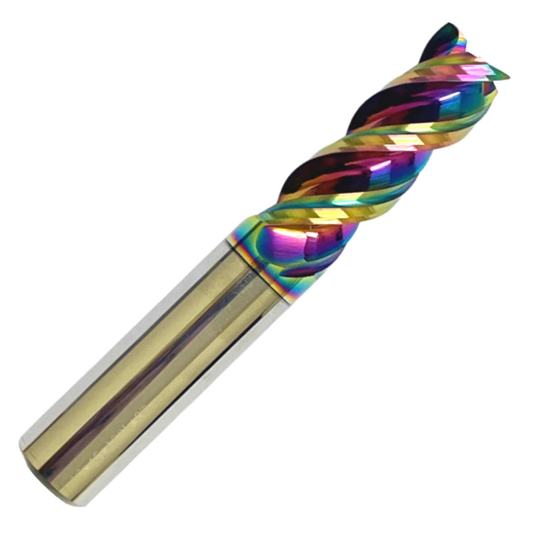 3/16 Endmill 3 Flute, .75Flute Length, 2.0 Overall Length, .06 Radius Endmill